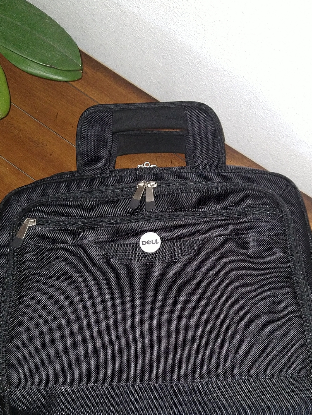 Dell Black Professional Laptop Briefcase with Top Handles